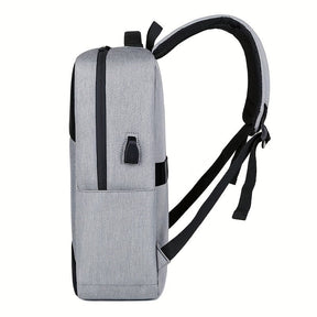 Mochila Executiva para Notebook 15", Impermeável e Porta USB