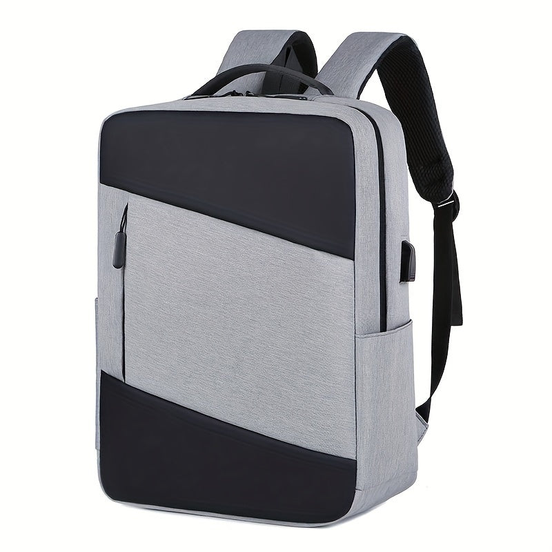 Mochila Executiva para Notebook 15", Impermeável e Porta USB