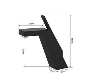 Torneira Quadrada Minimalista Monocomando - Design Moderno