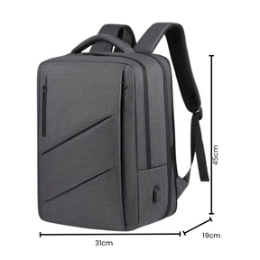 Mochila Antifurto para Laptop de 17" com Proteção Impermeável