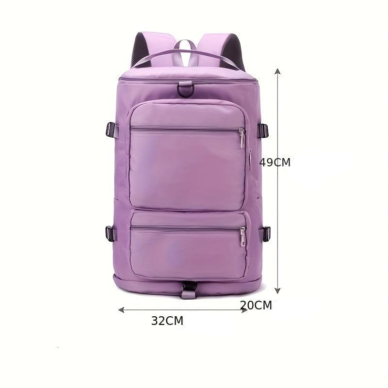 Mochila de Viagem de Grande Capacidade em Nylon