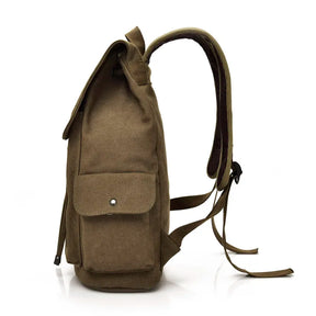 Mochila de Viagem Masculina em Canvas