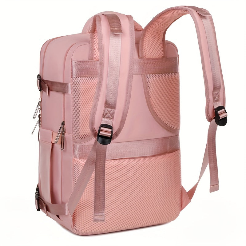 Mochila de Viagem Nylon com 9 Compartimentos