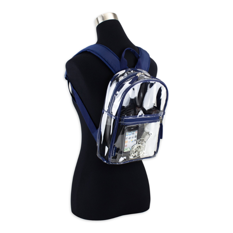 Mochila Escolar Unissex Clear Mini Dome