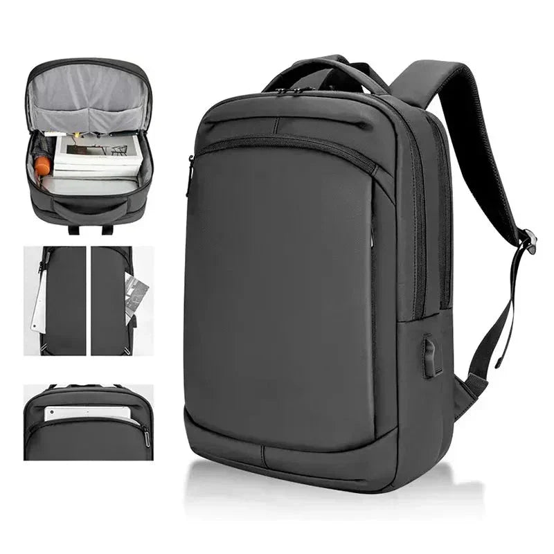 Mochila Executiva Impermeável com USB - Notebook 15,6"