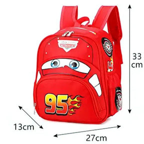 Mochila Infantil Escolar Carros