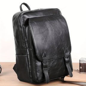 Mochila Masculina de Couro para Laptop