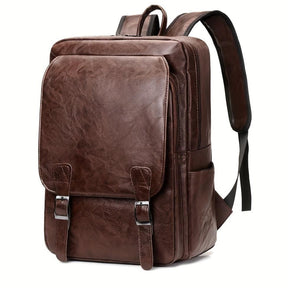 Mochila Masculina de Couro para Laptop