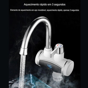 Torneira Elétrica Aquecimento Instantâneo 3300W 220V - Conforto e Eficiência em Água Quente